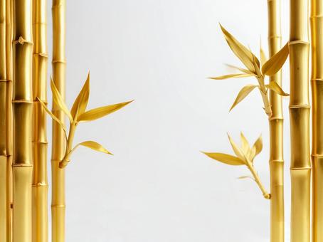 金の竹 金の竹の写真
