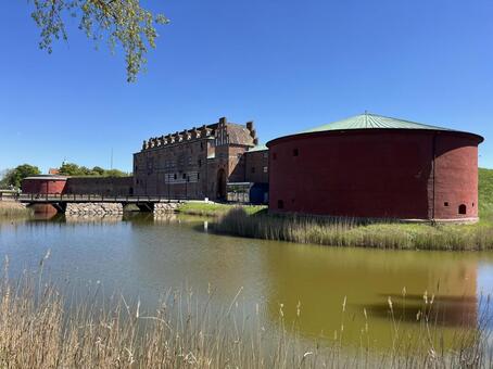 マルメ城 マルメ,城,スウェーデンの写真素材