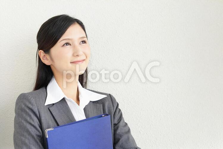 微笑むビジネスウーマン 女性,ビジネス,会社員の写真素材