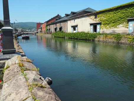 小樽運河 小樽運河 小樽,小樽運河,北海道の写真素材