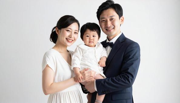 ファミリーイメージ 写真撮影の写真