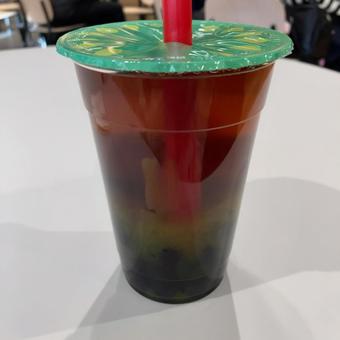 烏龍茶~メロンゼリーとタピオカ 烏龍茶~メロンゼリーとタピオカ ストレートティー,烏龍茶,メロンゼリーの写真素材