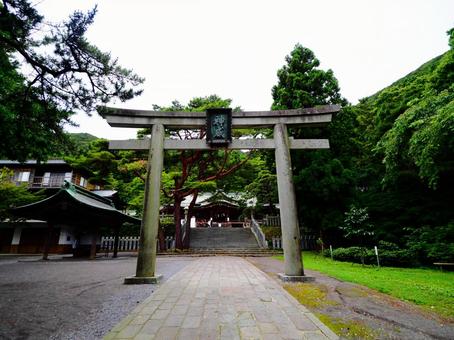 石の鳥居 石の鳥居の写真