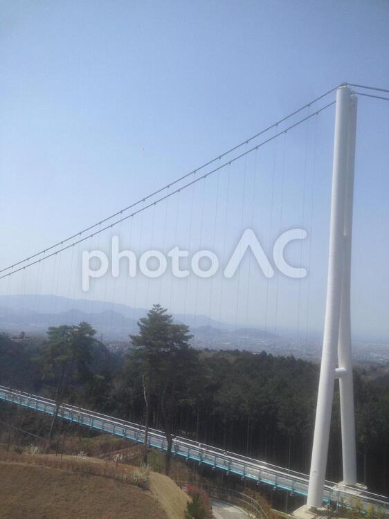 日本の箱根に長く伸びる橋 すごい,旅行,日本の写真素材
