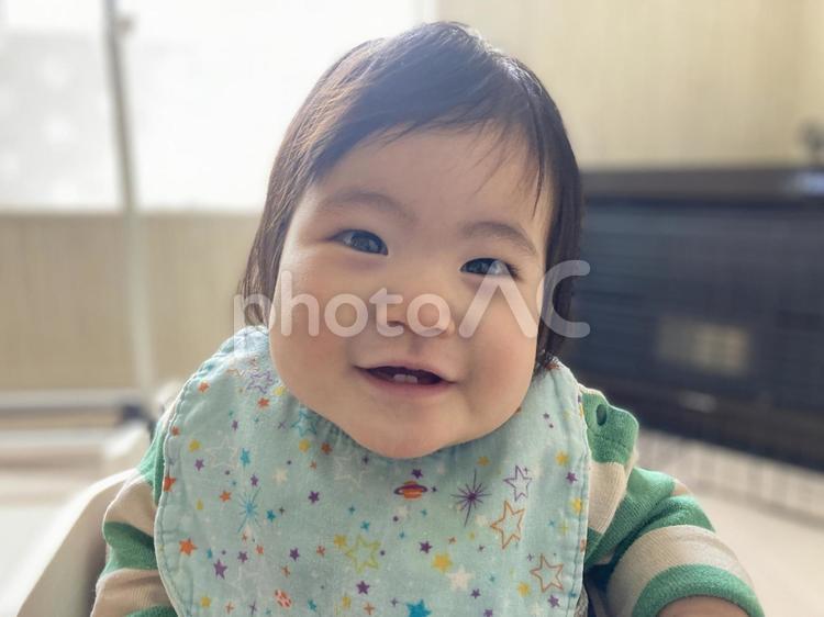 笑顔が可愛い赤ちゃん 赤ちゃん,笑う,かわいいの写真素材