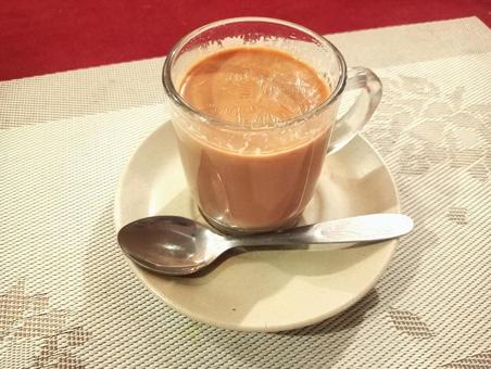 チャイ 2 チャイ 2 ミルクティー,カフェタイム,紅茶の写真素材