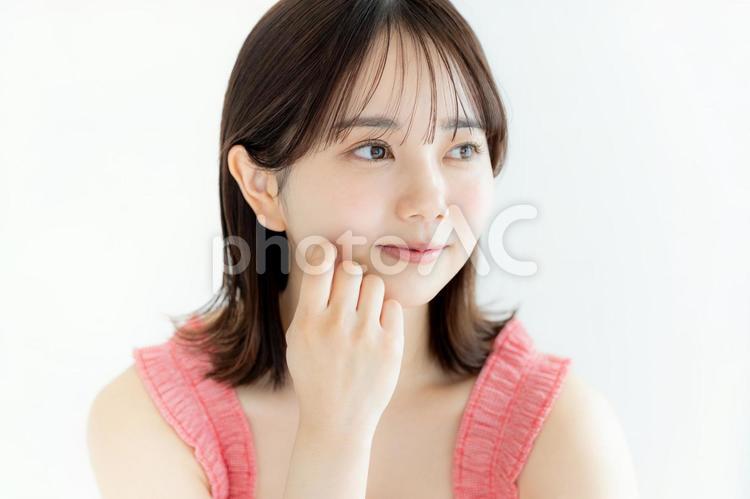 若い女性の美容イメージ 美容,ビューティー,女性の写真素材