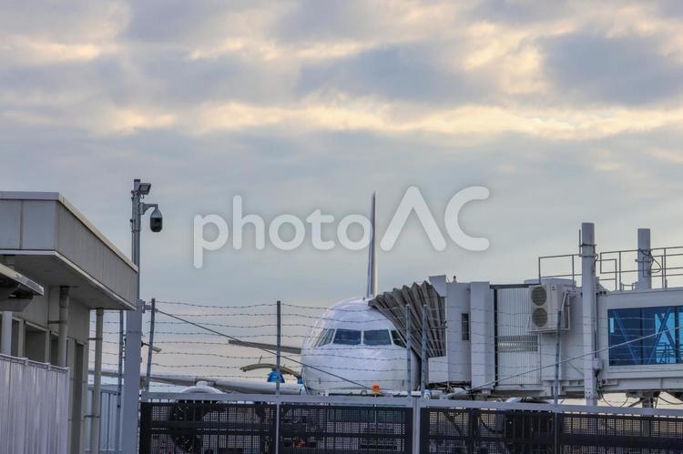 佐賀空港のゆったりとした時間 飛行機,空港,航空機の写真素材