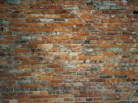 レンガの壁 レンガ,赤レンガ,壁の写真素材