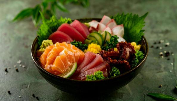 海鮮丼 海鮮丼の写真