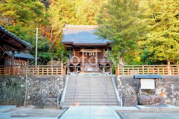 島根・松江市宍道の氷川神社 氷川神社,宍道,松江の写真素材