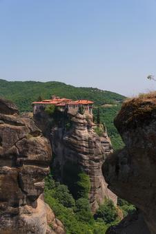 メテオラ 奇岩群_4 メテオラ 奇岩群_4 ギリシャ,メテオラ,奇岩群の写真素材