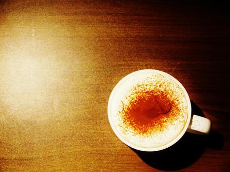 カフェタイム カフェタイム カフェ,コーヒー,カプチーノの写真素材