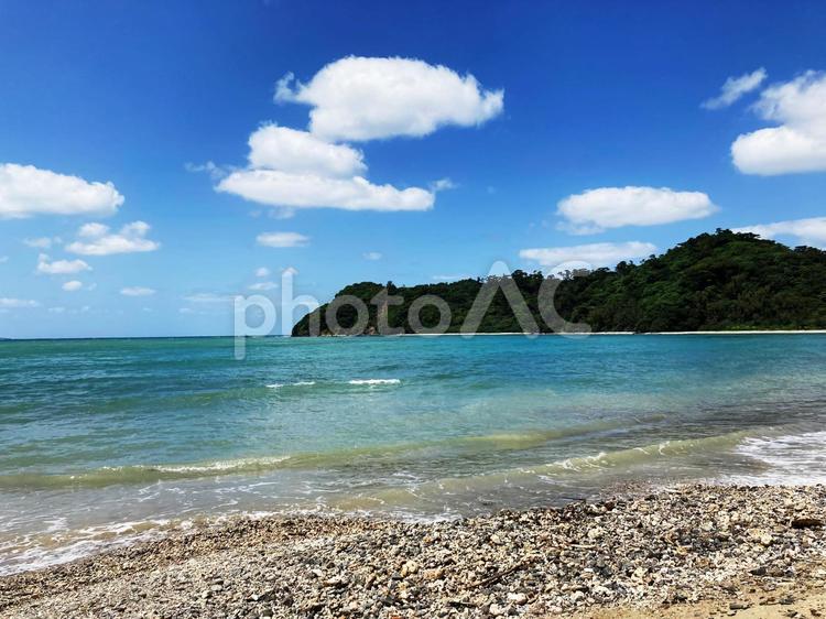 沖縄　大宜味村の海1 沖縄県,大宜味村,海の写真素材