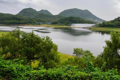 南川ダムの風景⑺ 南川ダムの風景⑺ ダム,ダム湖,南川ダムの写真素材