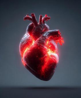 躍動する心臓の光 躍動する心臓の光の写真