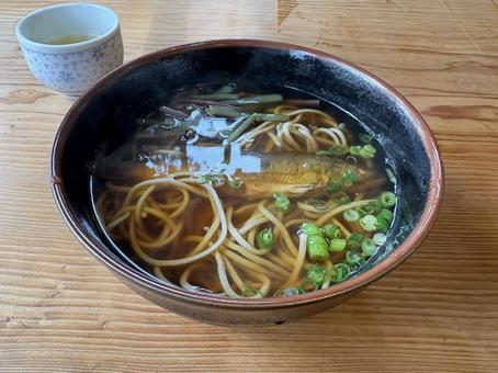 鮎そば 鮎そばの写真