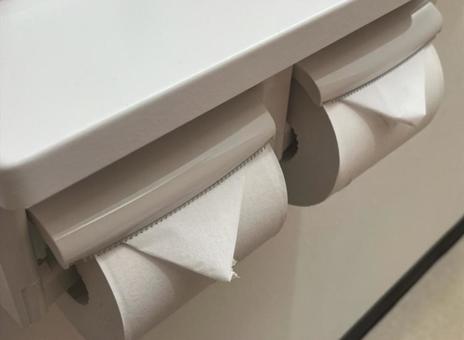 トイレットペーパー トイレットペーパー トイレットペーパー,トイレ,トイレ掃除の写真素材