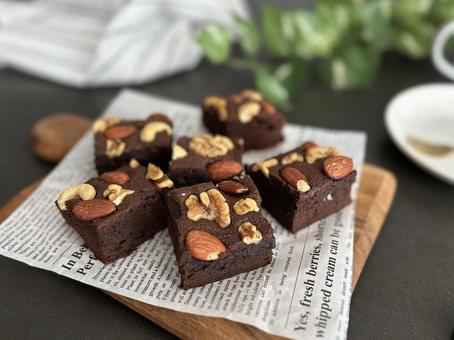 Photo, chocolate brownies, brownie, chocolate, 