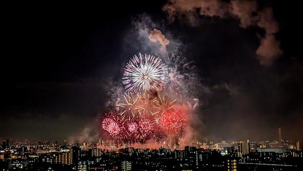 花火大会10 花火大会10の写真