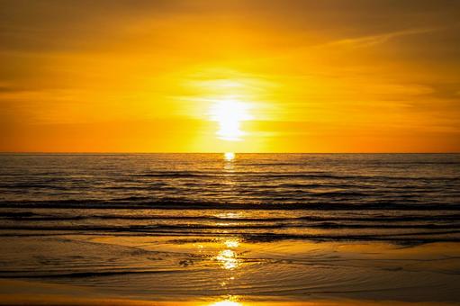 夕焼け 夕焼けの写真