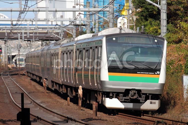 JR東日本、E233系3000番台 鉄道,交通,電車の写真素材