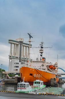 名古屋港の風景 名古屋,名古屋市,愛知県の写真素材