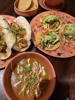 メキシコ料理 タコス,メキシコ料理,メキシカンの写真素材