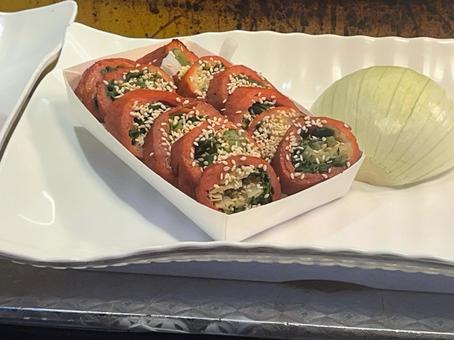 揚げキンパ 夜市 高雄 台湾 屋台 揚げキンパ 夜市 高雄 台湾 屋台 揚げキンパ,夜市,高雄の写真素材