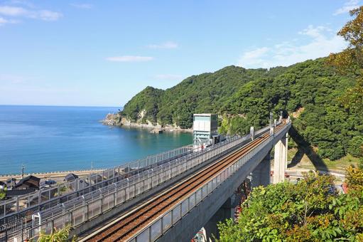 余部鉄橋 余部橋梁 余部鉄橋 余部橋梁 余部鉄橋,余部橋梁,餘部駅の写真素材