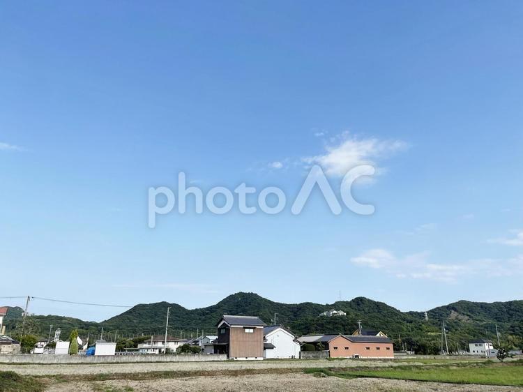 田舎の風景 田舎,景色,風景の写真素材