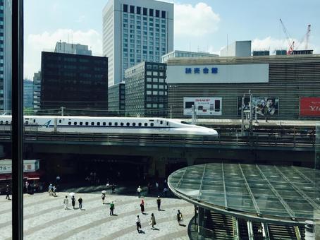 有楽町 新幹線 有楽町 新幹線 新幹線,有楽町,町並みの写真素材