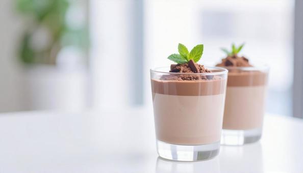 チョコレートムース チョコレートムースの写真