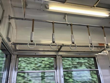 南海電車にて 南海電車にての写真