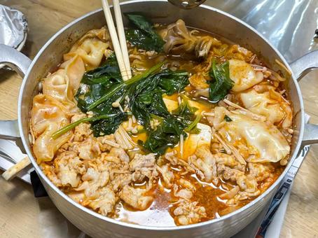 キムチ鍋 キムチ鍋,鍋,季節料理の写真素材