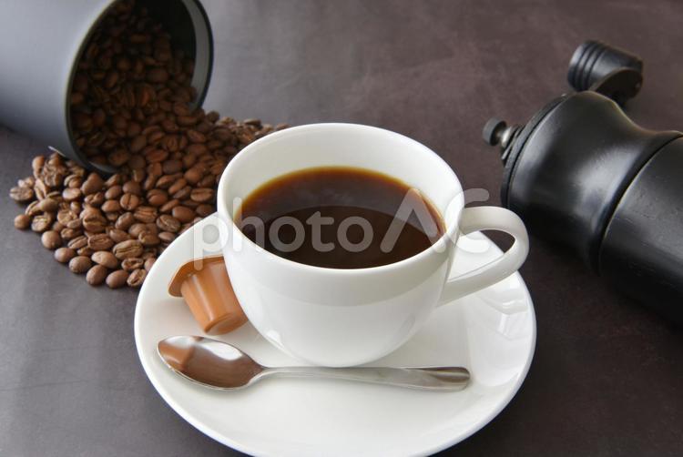 コーヒー　イメージ コーヒー,珈琲,コーヒー豆の写真素材