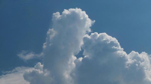 Photo, cloud, cumulus, white clouds, 