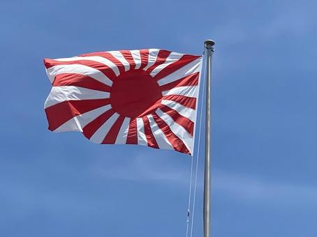 旭日旗 旭日旗の写真