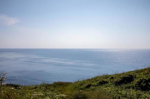 水平線が広がる絶景 水平線が広がる絶景の写真