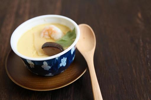 和風茶碗蒸し料理 和風茶碗蒸し料理 茶碗蒸し,和風料理,卵料理の写真素材