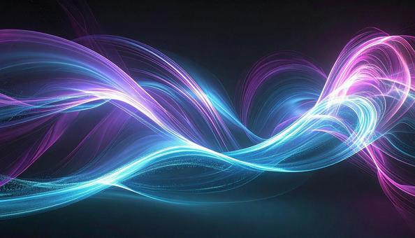 青とピンクの光のフロー 抽象背景 青とピンクの光のフロー 抽象背景の写真