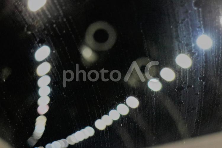 トンネルの天井 トンネル,天井燈,光の写真素材