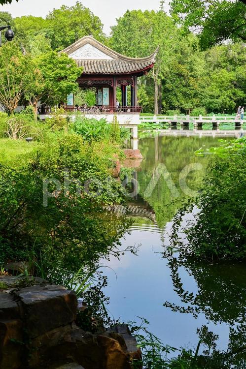 蘇州・虎丘 蘇州,虎丘,塔の写真素材