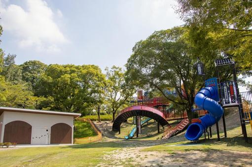 於大公園 遊具 於大公園 遊具の写真
