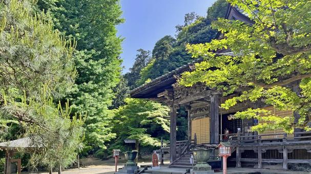 坂東33観音 10番 正法寺 観音堂 坂東33観音 10番 正法寺 観音堂 正法寺,巌殿山,観音堂の写真素材