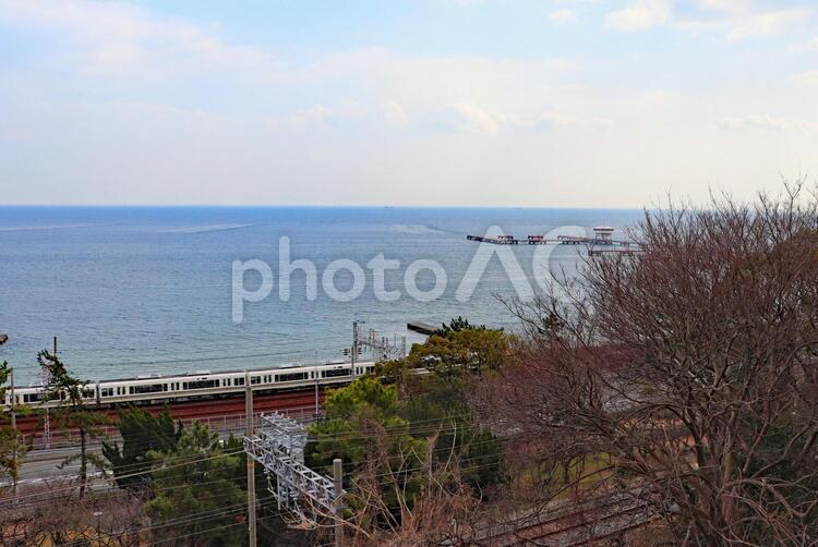 神戸・須磨の海 須磨,神戸,海の写真素材