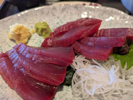 漁港のマグロの刺身定食 漁港のマグロの刺身定食 マグロ,刺身,鮮魚の写真素材