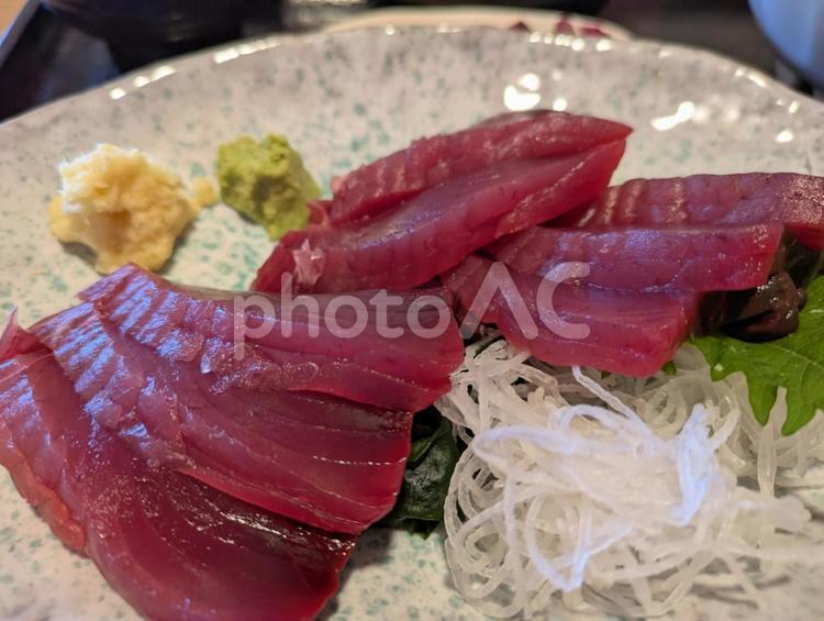 漁港のマグロの刺身定食 マグロ,刺身,鮮魚の写真素材