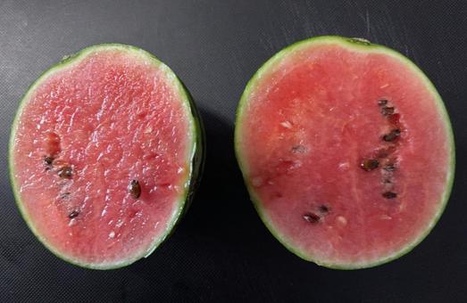 R7.10.29　カットミニスイカの写真