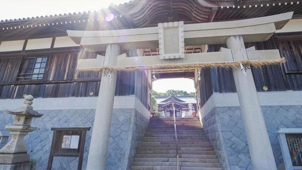 石屋神社　淡路島岩屋 淡路島,国常立尊,イザナギ尊の写真素材